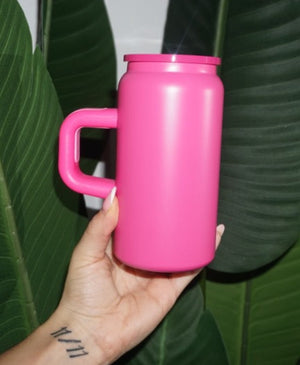 16 oz Stainless Steel with Handle 16 oz Stainless Steel with Handle