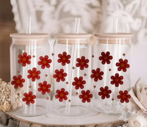 Retro Red Daisy Retro Red Daisy