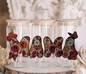 Retro Floral Mama Retro Floral Mama
