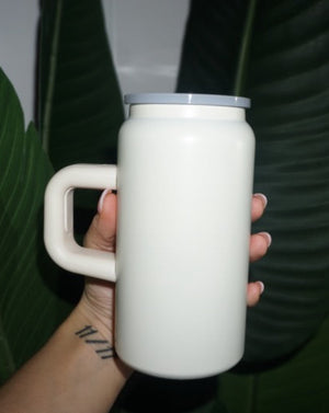 16 oz Stainless Steel with Handle 16 oz Stainless Steel with Handle