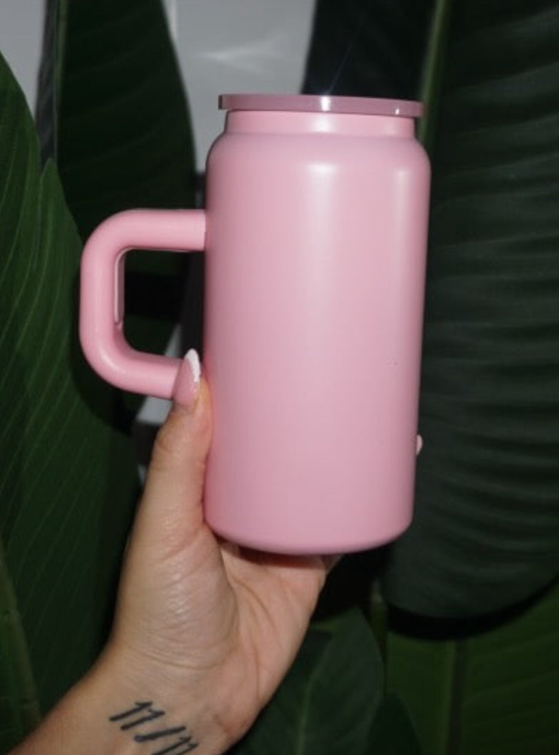 16 oz Stainless Steel with Handle