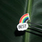 Best friends croc charm