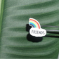 Best friends croc charm