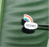 Best friends croc charm