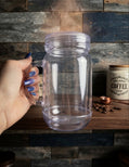 20oz Plastic Mason Jar