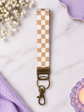 Checkered Wristlet￼